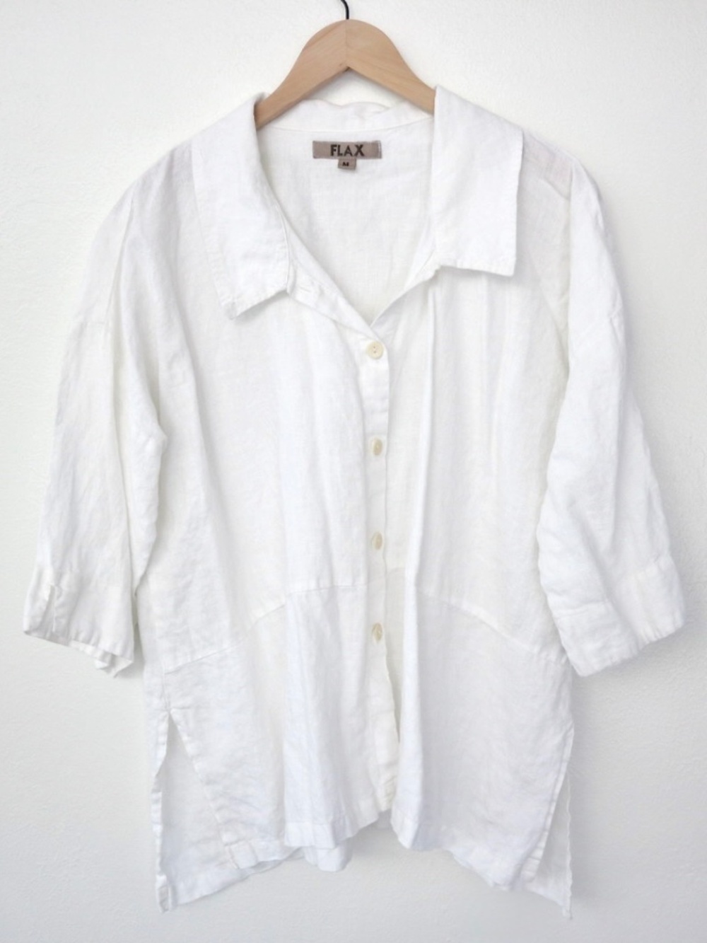 Flax 100% Linen Button Down